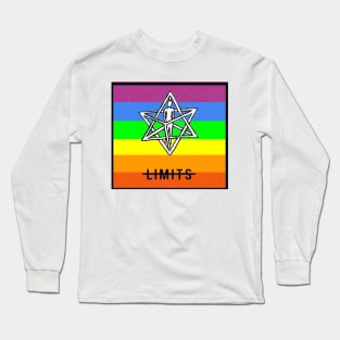 No Limits Merkaba Rainbow #1 Long Sleeve T-Shirt